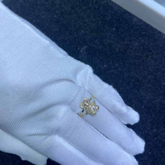 14kt gold teddy bear ring!! Size 7 - Picture 6 of 6